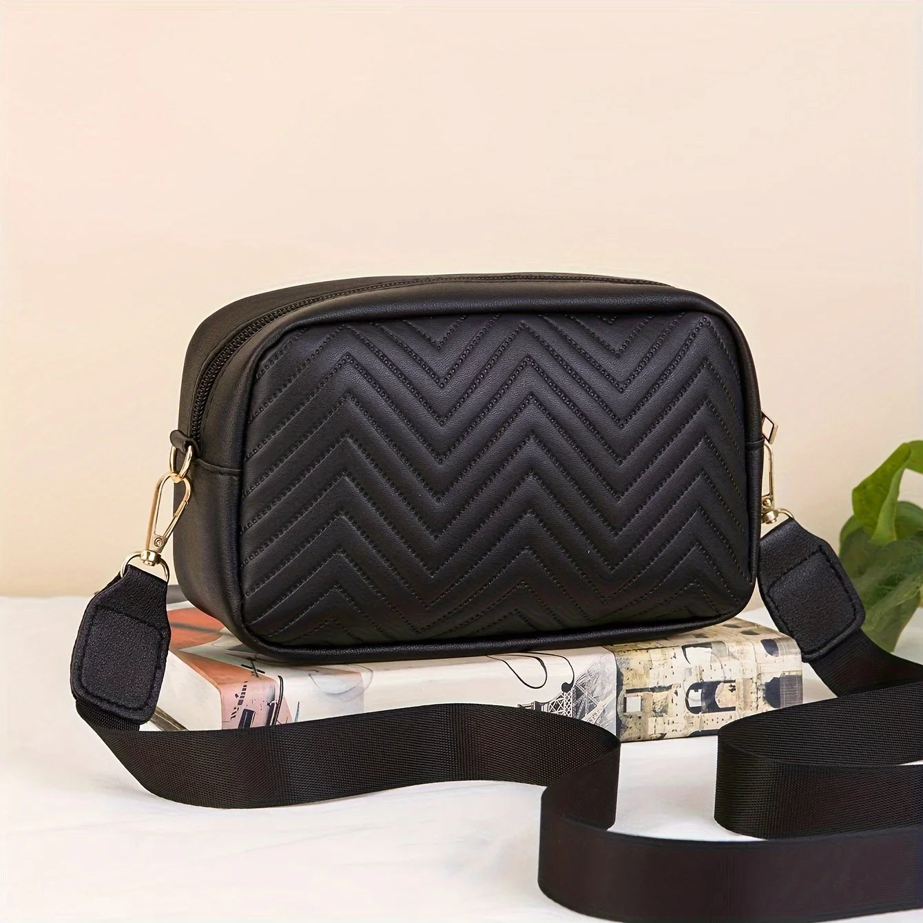 Mini Quilted Crossbody Bag