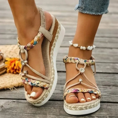 Women Platform Wedge Sandals