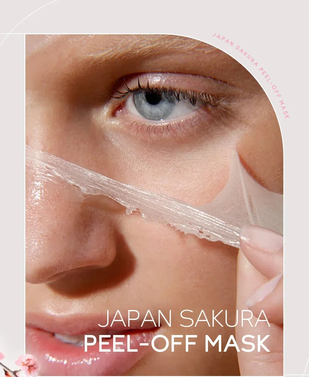 24K Gold Sakura Mask
