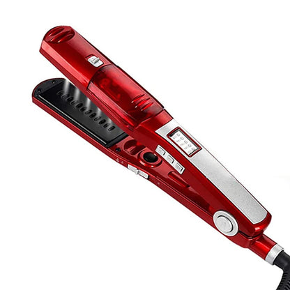 Professional Steam Hair Straightener 2 in 1 Flat Iron