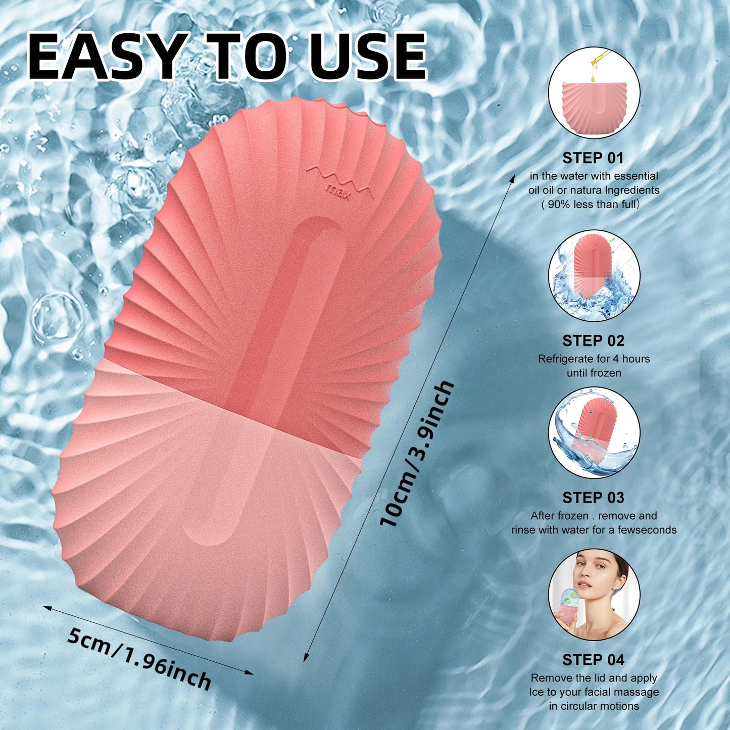 Silicone Face Ice Mold