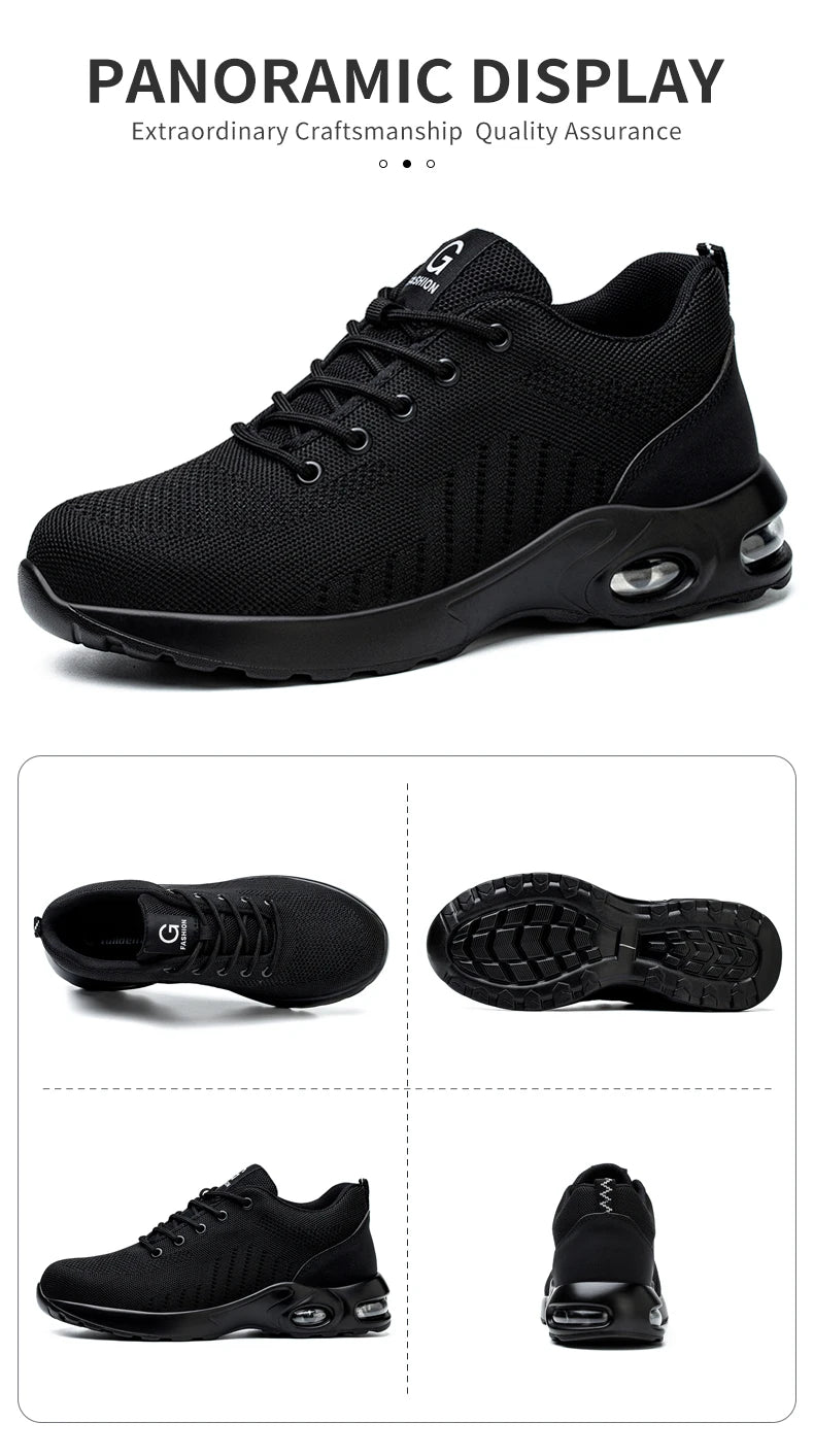 Air Cushion Safety Sneakers