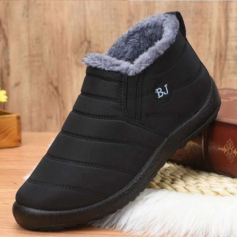 Men Winter Fur Sneakers