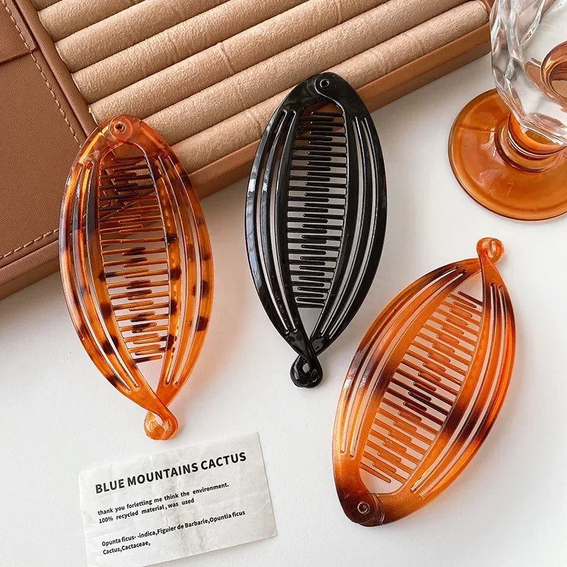 Beaded Fish Hair Comb