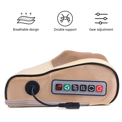 Electric Neck Massager Pillow Deep Tissue Massage