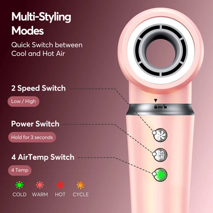 5 in 1 Hot Air Styler Wrap with Auto Curlers