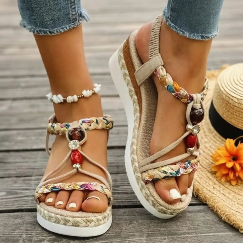 Women Platform Wedge Sandals