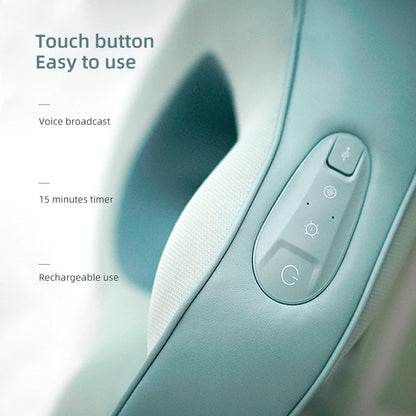 2 in 1 Portable Neck Massager U Shaped Pillow