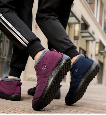 Men Winter Fur Sneakers