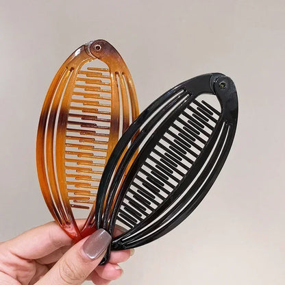Beaded Fish Hair Comb