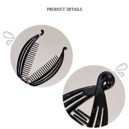 Beaded Fish Hair Comb