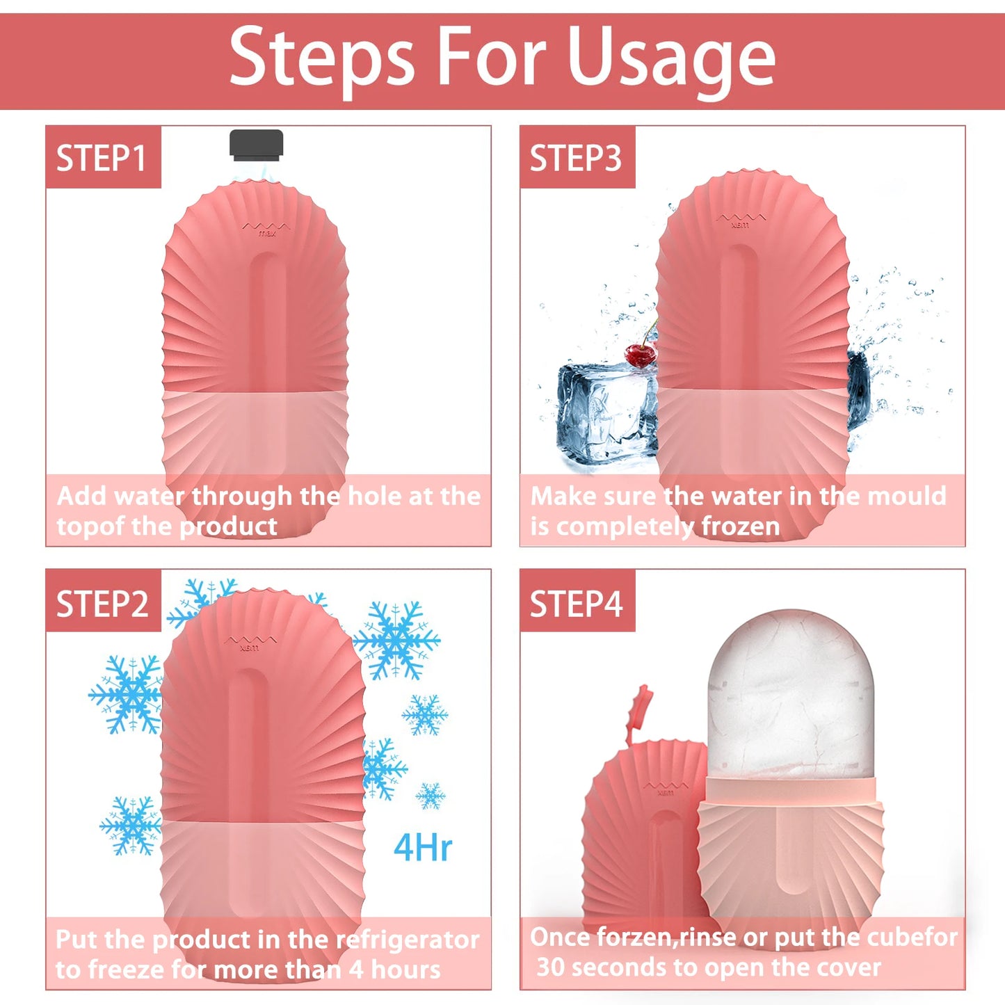 Silicone Face Ice Mold