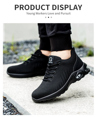 Air Cushion Safety Sneakers