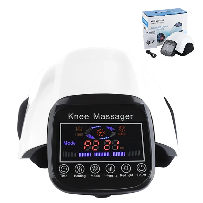 3 in 1 Electric Knee Massager with Hot Compress