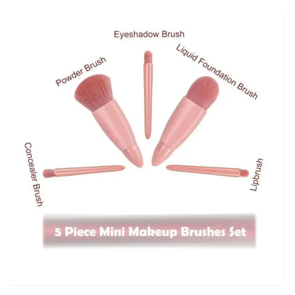 Mini Travel Makeup Brushes