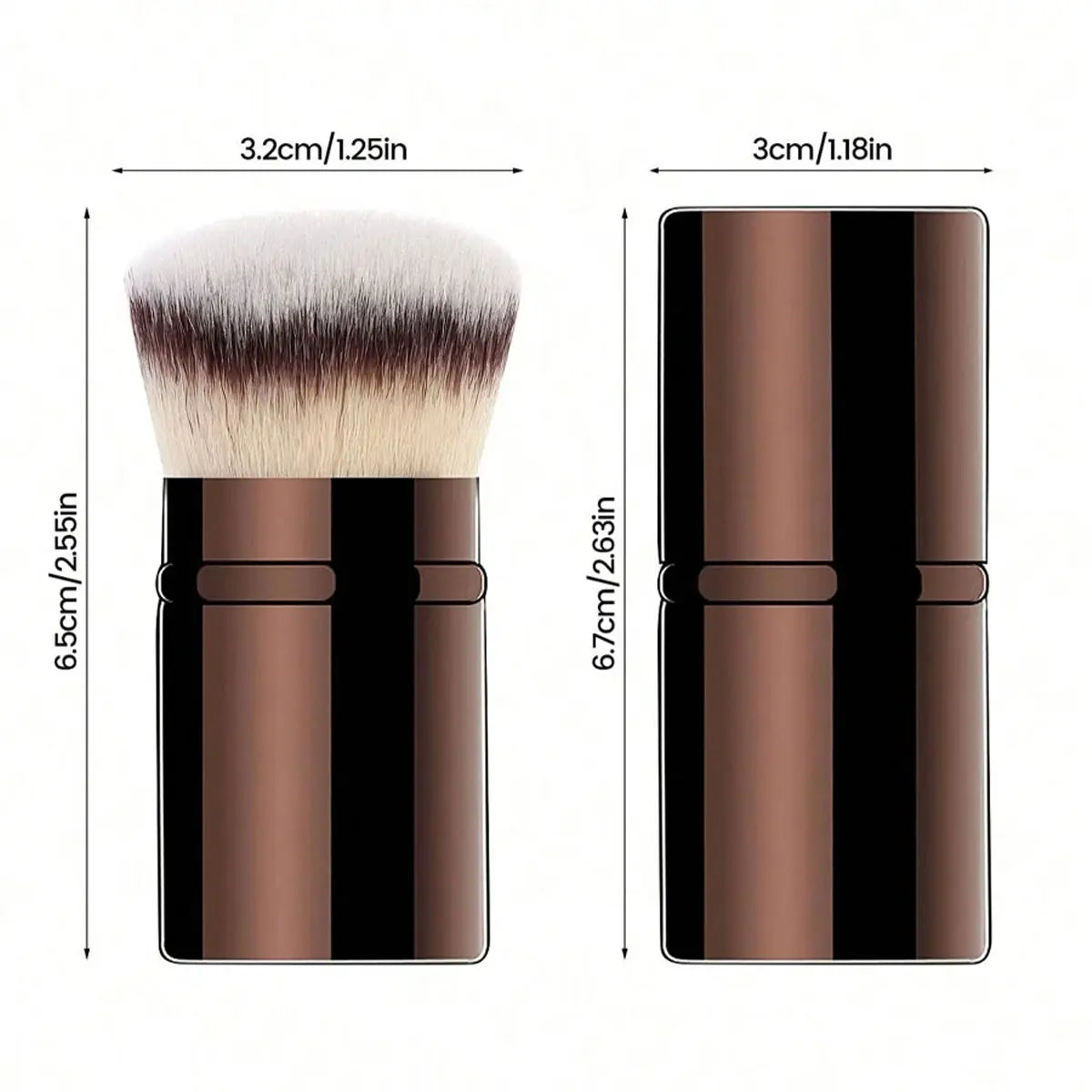 Retractable Professional Makeup Brush