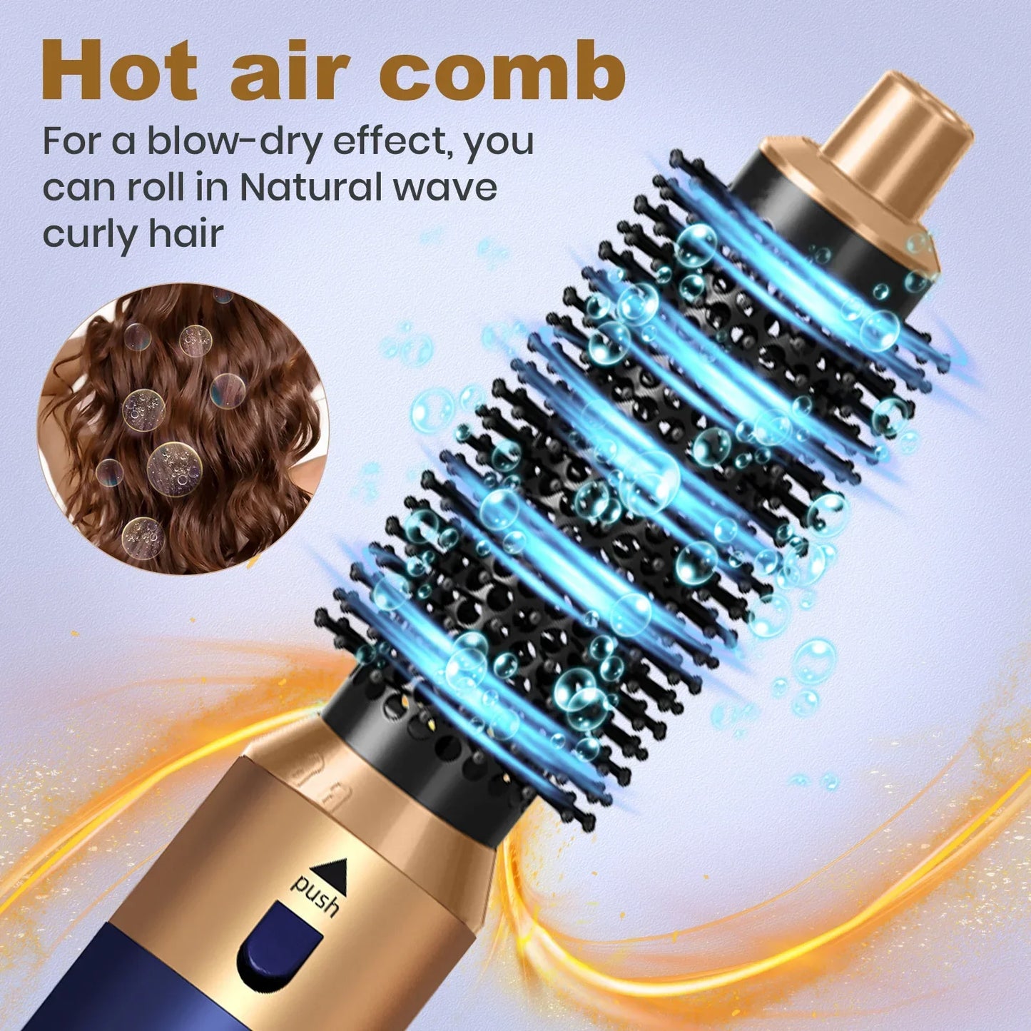 5 In 1 Multi Hair Styler Straightener and Dryer