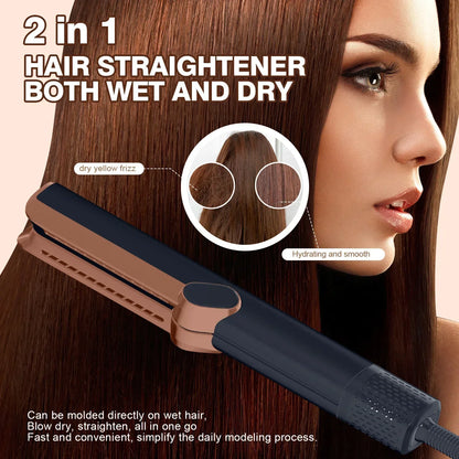 2 in 1 Professional Hair Straightener and Dryer