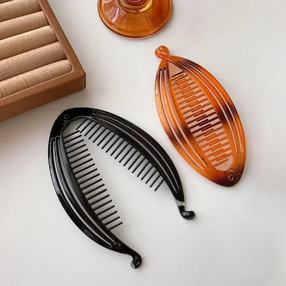 Beaded Fish Hair Comb