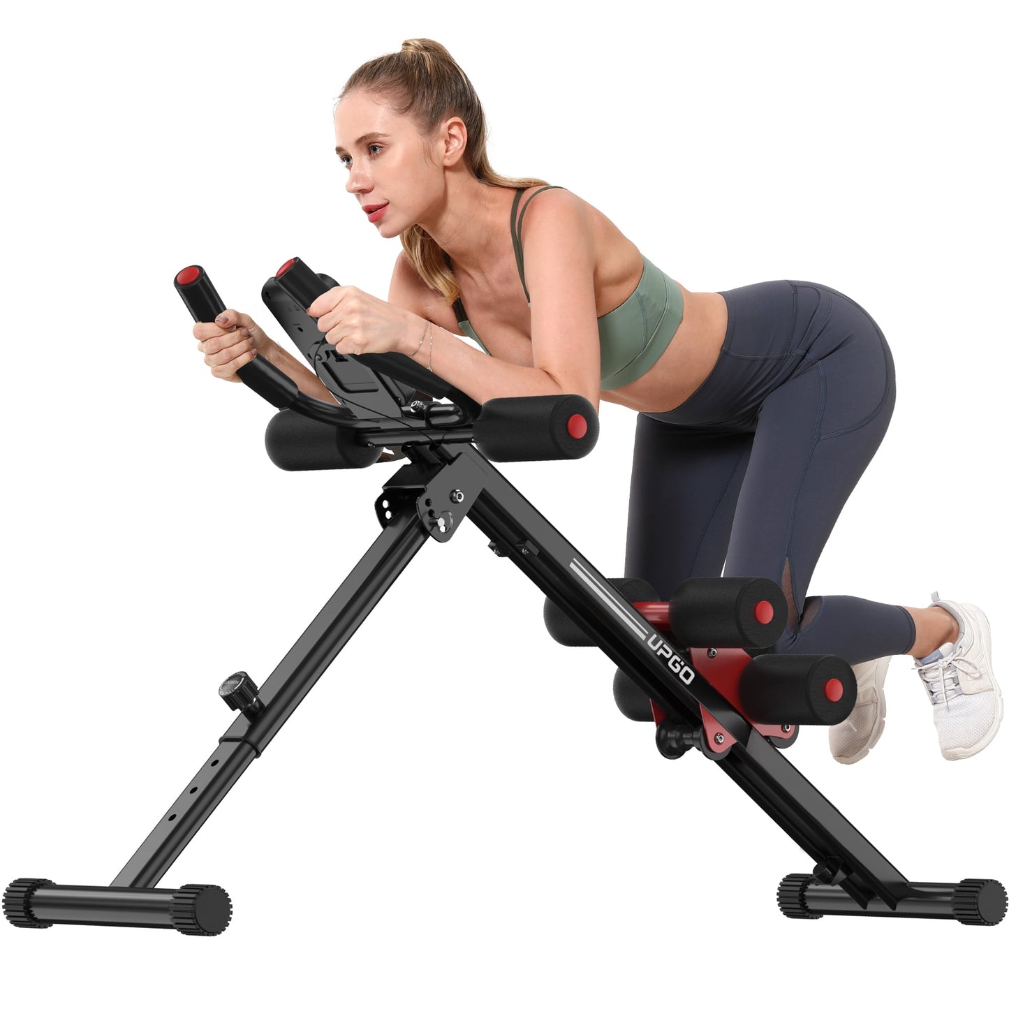 FLYBIRD Adjustable Ab Workout Equipment Foldable