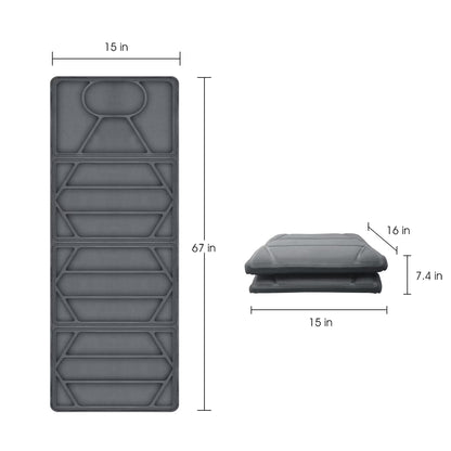 Snailax Full Body Massage Mat with Heat Portable