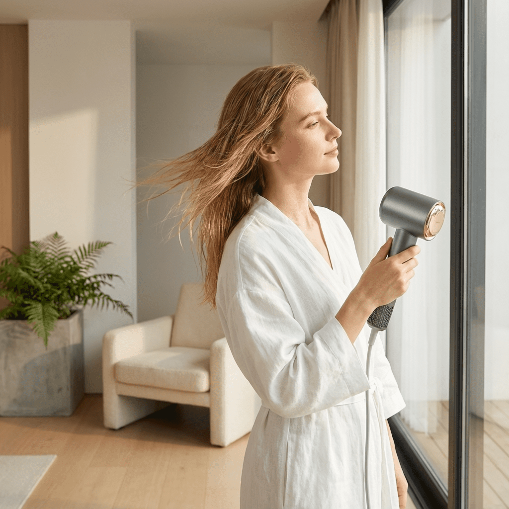 Tideway H11 Hair Dryer with Diffuser Black