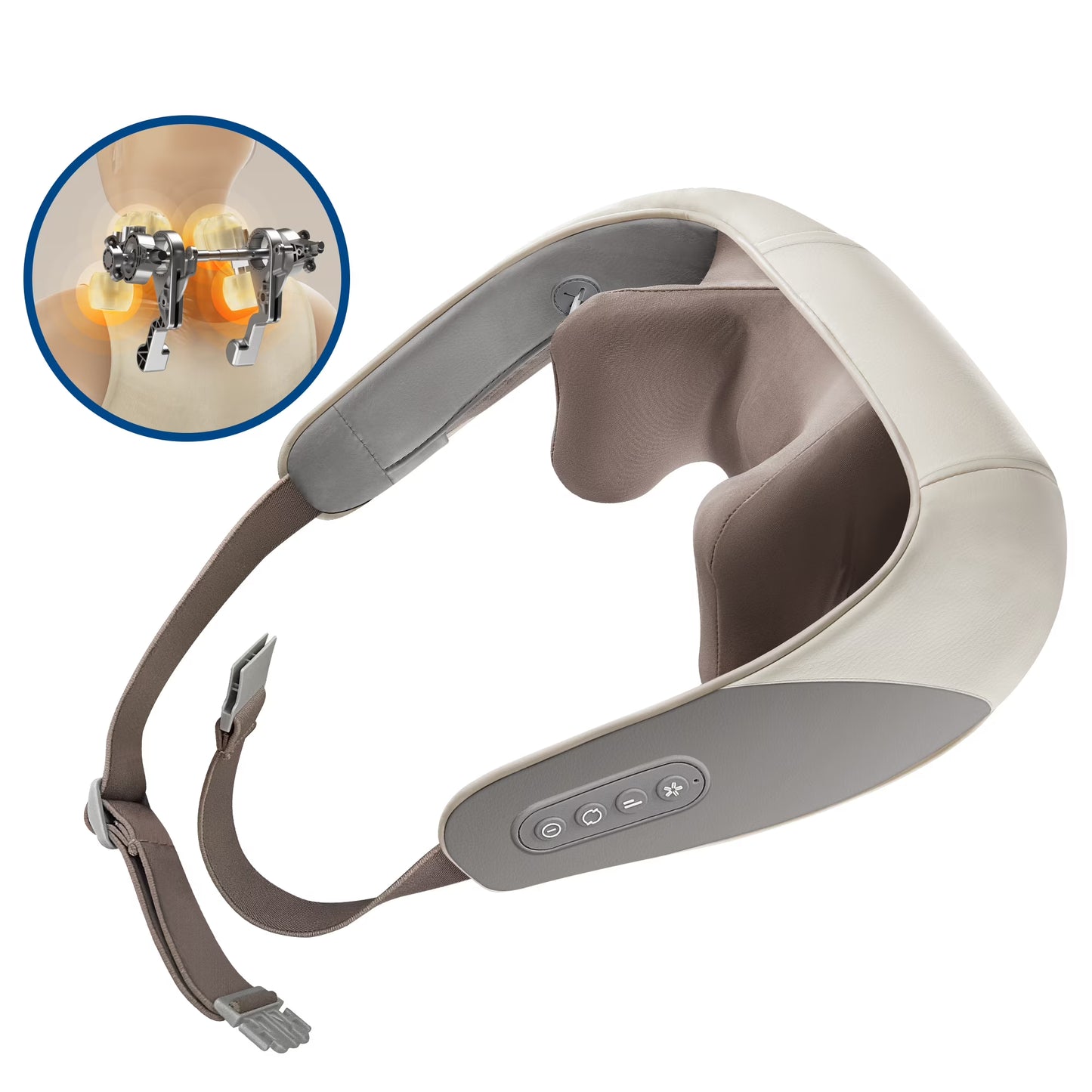 Shiatsu Back Shoulder and Neck Massager with Heat
