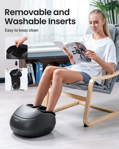 RENPHO Foot Massager Machine with Heat Shiatsu Massage