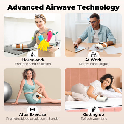 CINCOM Rechargeable Hand Massager with Heat