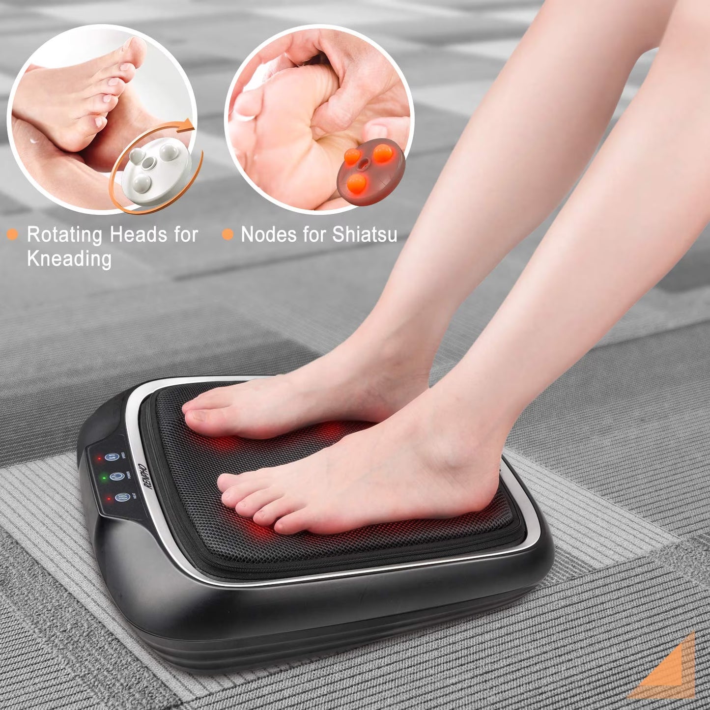 RENPHO Foot Massager with Heating Shiatsu Massager