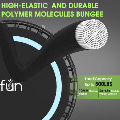 40 Inch Foldable Mini Trampoline Fitness Rebounder