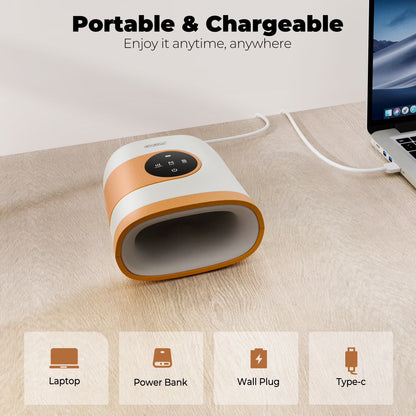 CINCOM Rechargeable Hand Massager with Heat
